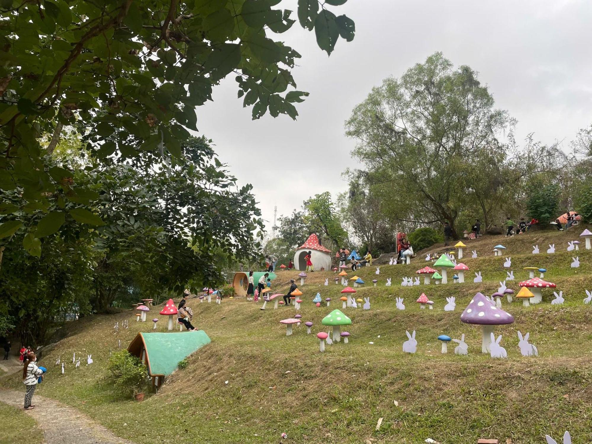 Khu Du Lich Sinh Thai Nui Ngam Nam Dinh Exteriör bild